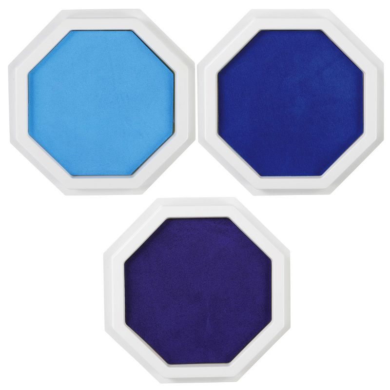 Kaplan Early Learning Jumbo Stamp Pads  - Set of 9