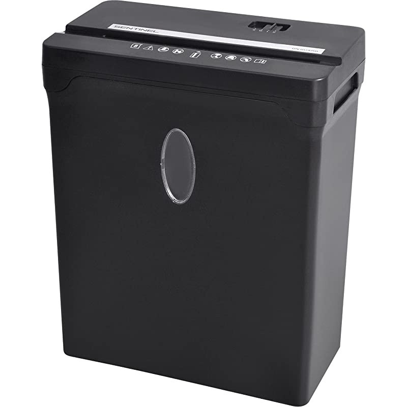 FX81B 8-Sheet High Security Cross-Cut Paper/Credit Card Shredder