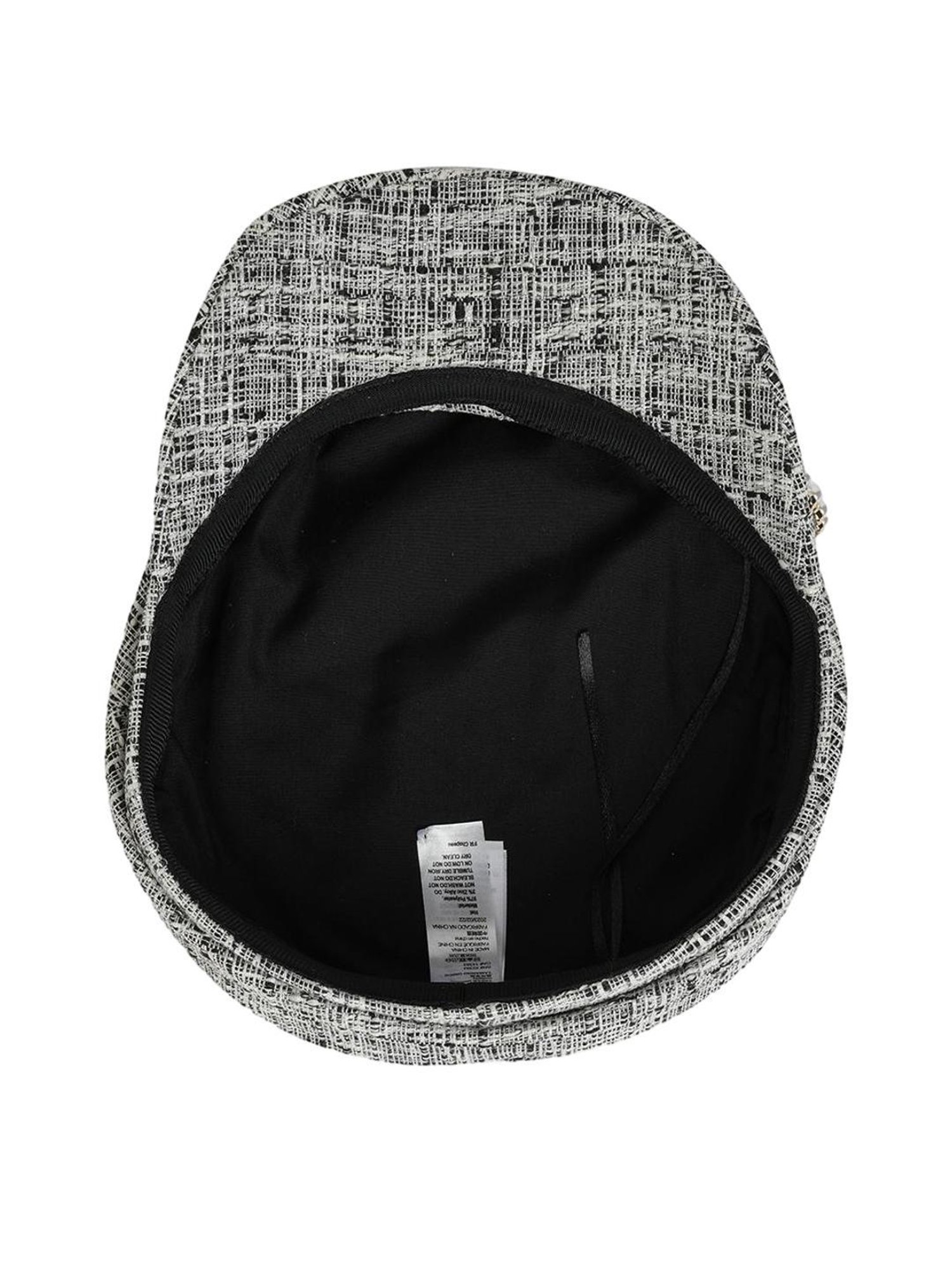 HauteSauce White Embellished Baseball Cap