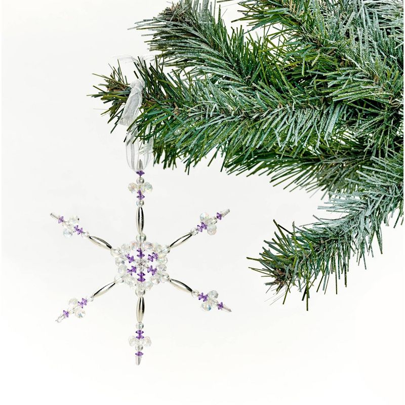 Creativity for Kids Beaded Snowflake Ornaments