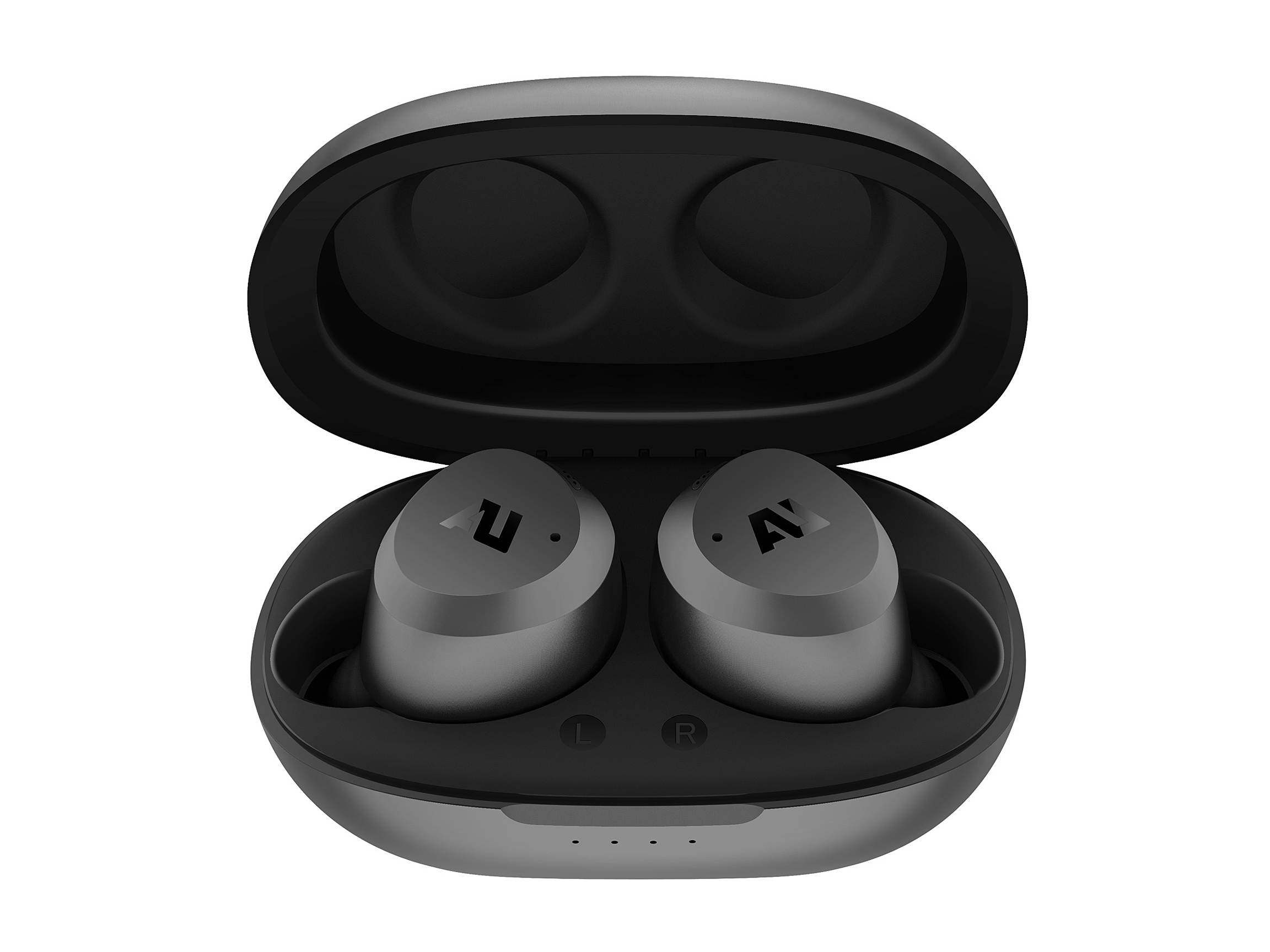 Ausounds AUSHB101-Gray AU-Stream Hybrid True Wireless Hybrid Noise Cancelling Earbuds