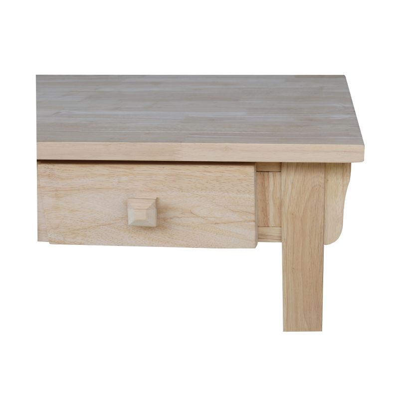 Mission Computer Desk - Unfinished - International Concepts