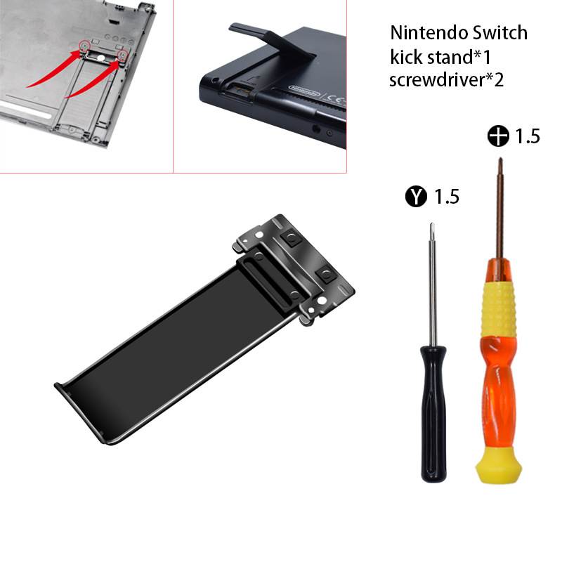 Replacement Kickstand for Nintendo Switch, [Update Version] Kick Stand Back Bracket Holder for Nintendo Switch
