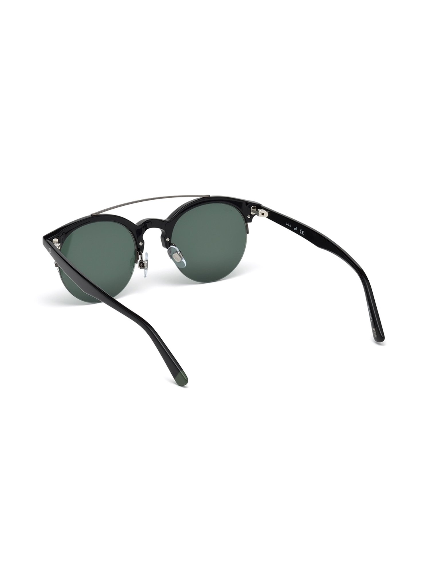 WEB EYEWEAR Green Clubmaster Sunglasses Designed in Italy
