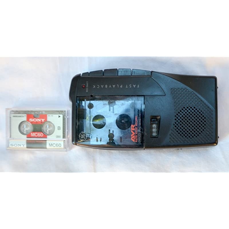 Automatic Voice Activated Microcassette Recorder, Model 3-5380s