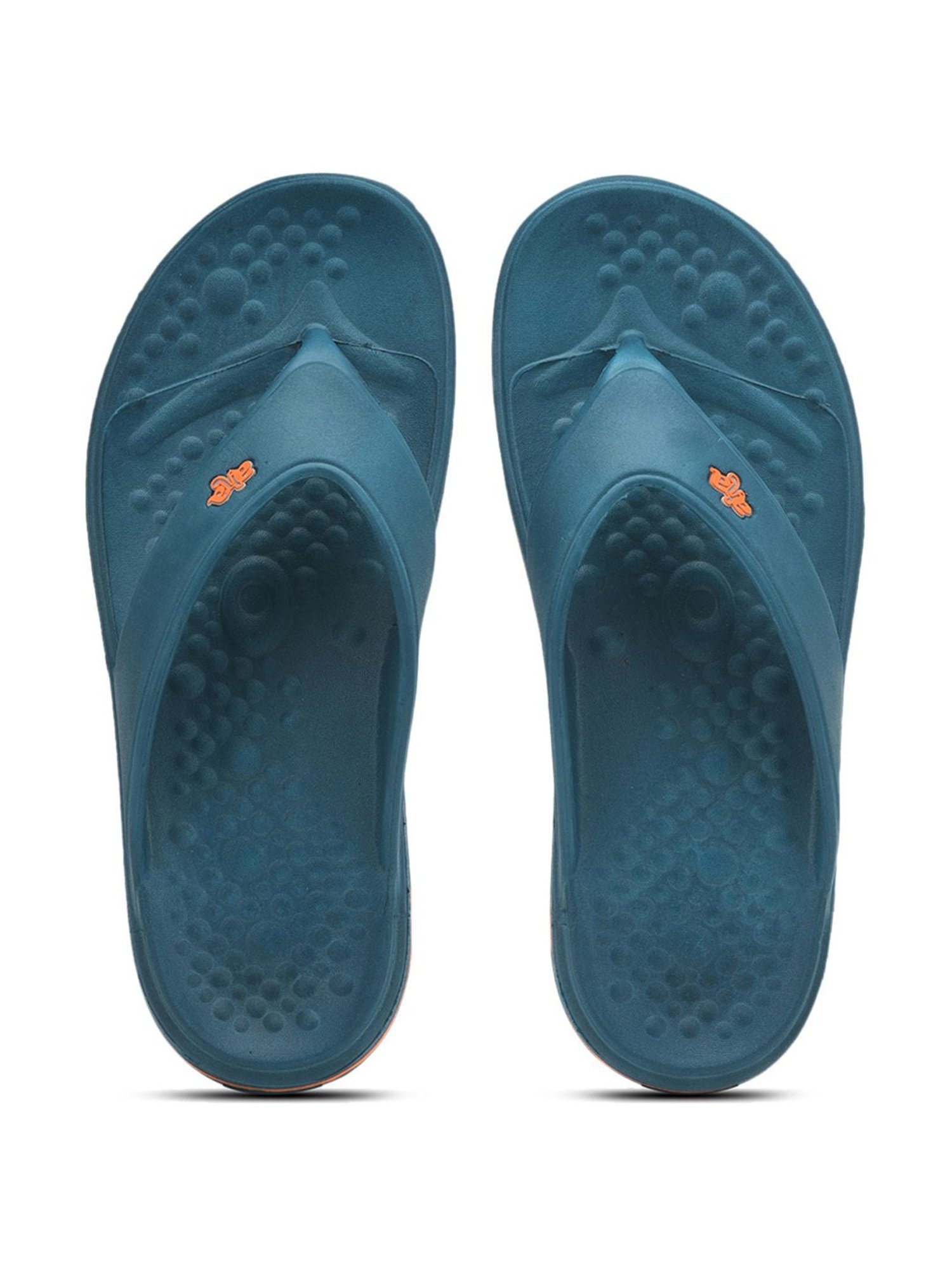 Aha by Liberty Men's BEACHTIME Teal Blue Flip Flops