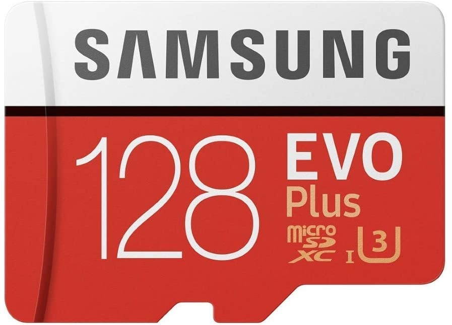 Samsung 128GB EVO Plus Class 10 Micro SDXC with Adapter (MB-MC128GA)