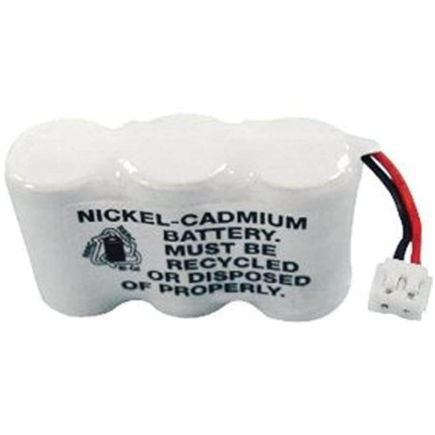 Sanik 3SN-2/3A60-S-J1 Cordless Phone Battery Ni-CD, 3.6 Volt, 600 mAh - Ultra Hi-Capacity - Replacement for Rechargeable Battery