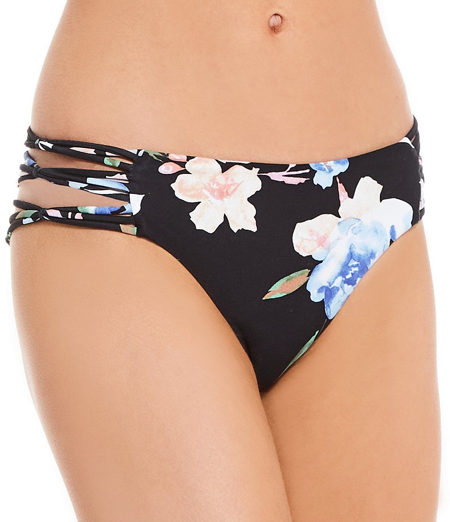 Becca by Rebecca Virtue Color Code Adela Shirred Back Scoop Front Hipster Swim Bottom