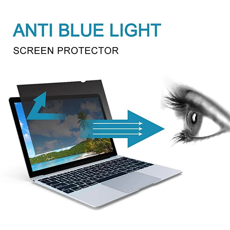 Inch Privacy Screen Filter for Widescreen Laptop - Anti-Glare, Blocks 96% UV,Anti-Scratch with 16:9 Aspect Ratio