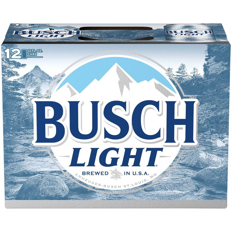 Busch Light Beer - 12pk/12 fl oz Cans