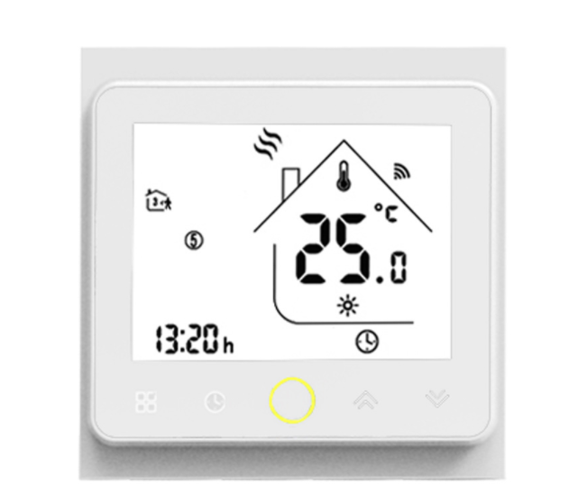 WiFi Smart Thermostat Temperature Controller for Water/Electric floor Heating Water/Gas Boiler Works with Alexa and Google Assist