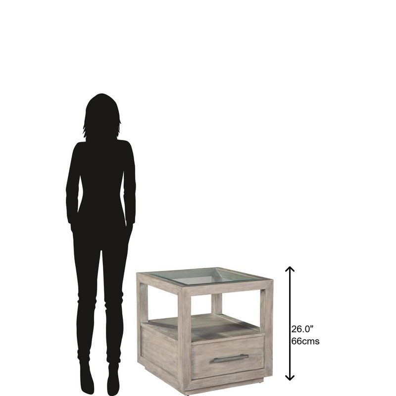 Hekman 17104 Hekman End Table With Drawer 1-7104 Berkeley Heights