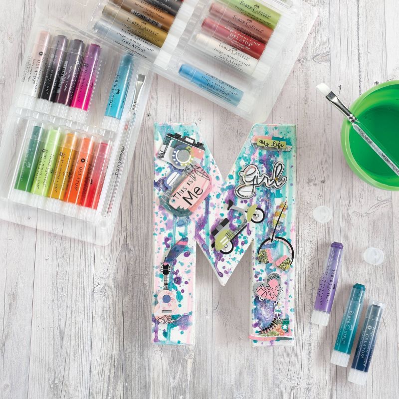 Faber-Castell 15pc Gelatos Metallics