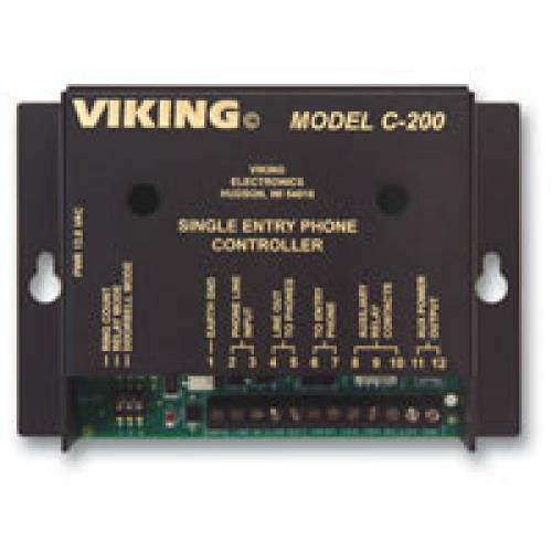 VIKING ELECTRONICS C-200 Add an Entry Phone to an Existing Phone Line