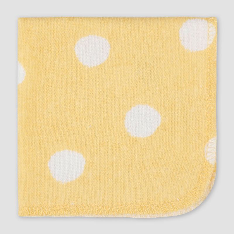 Gerber Baby Girls' 10pk Fox Washcloth Set - Pink