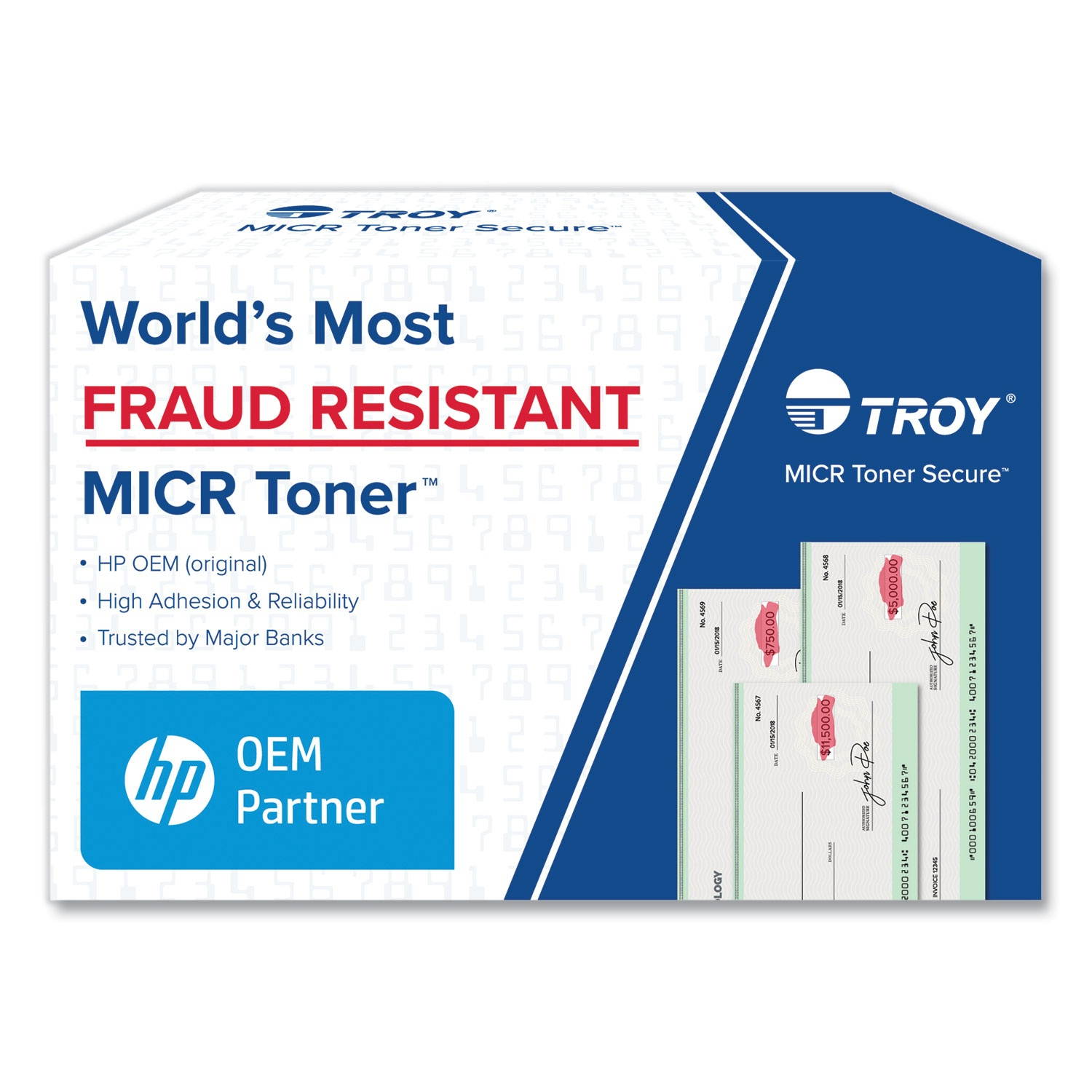 TROY COMPATIBLE TONER FOR HP LASERJET 1010 - 1 STANDARD BLACK MICR TONER