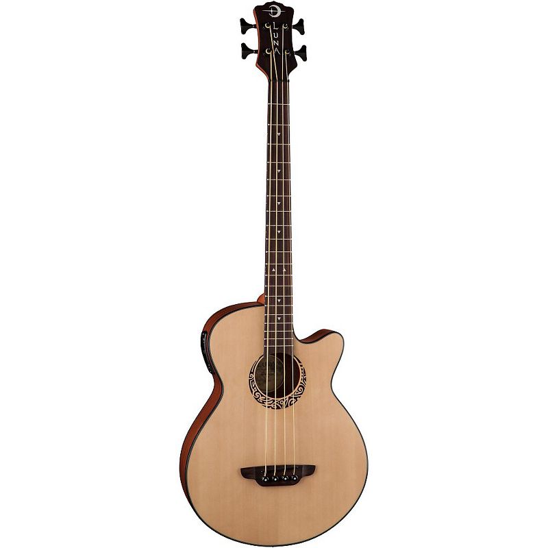 Luna Guitars Tribal Short Scale Acoustic-Electric Bass