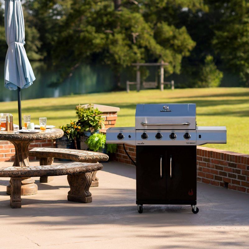 Char-Broil 4-Burner Performance Cabinet 425 Gas Grill 463353021