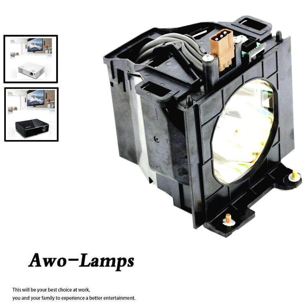 AWO ET-LAD40/ET-LAD40W Premium Replacement Projector Lamp Bulb with Housing for PANASONIC PT-D4000 PT-D4000U