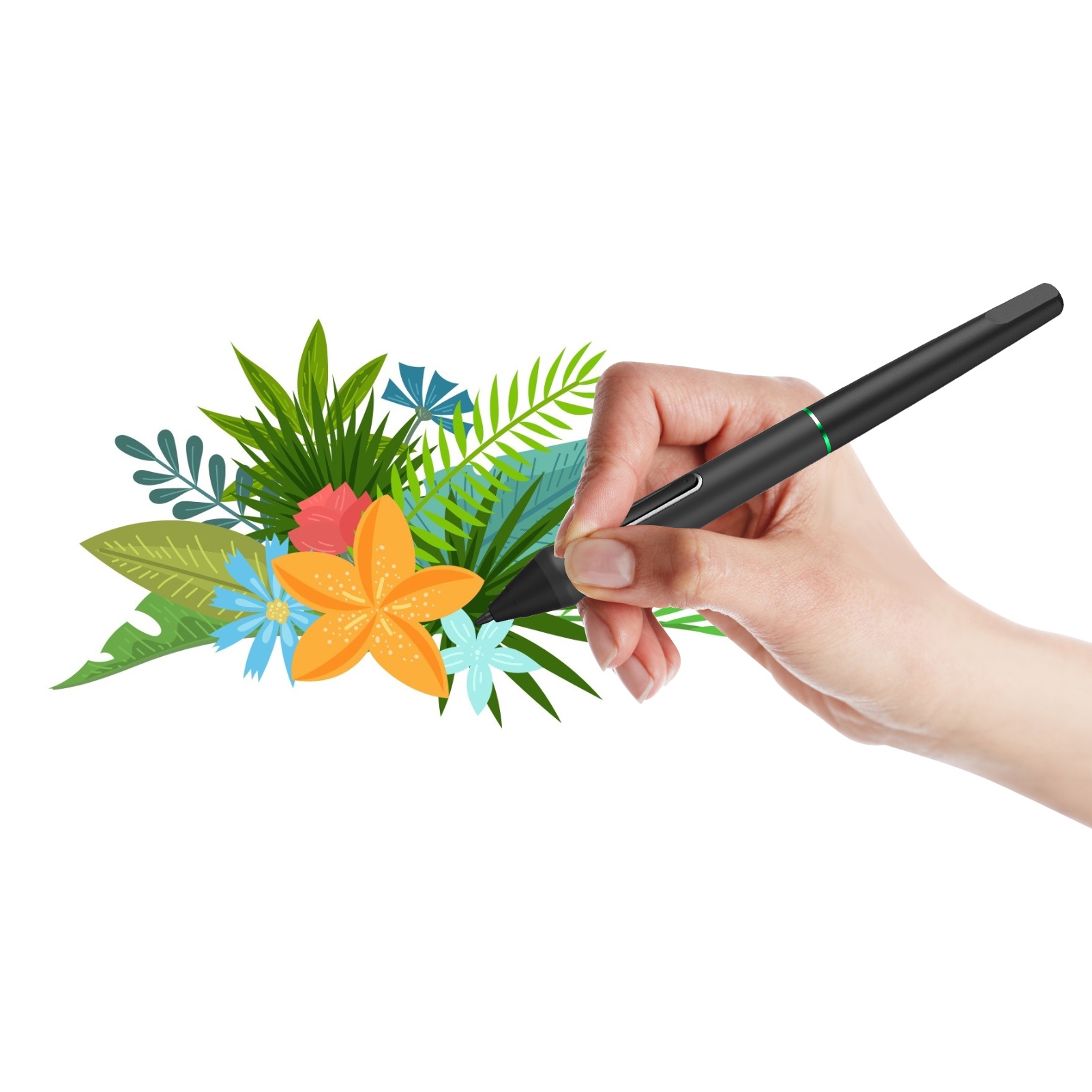 8.25" Black MLB Tampa Bay Rays Engraved Notepad with Elastic Band