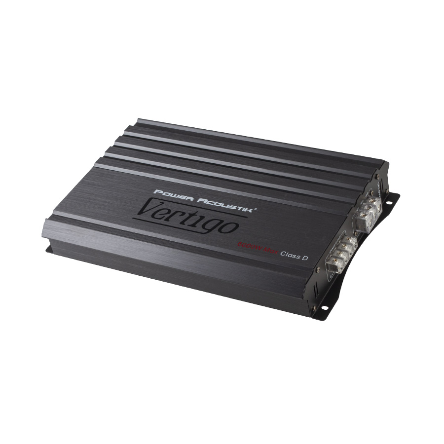 Power Acoustik Vertigo Series Monoblock Amplifier 6000 Watts Max Power