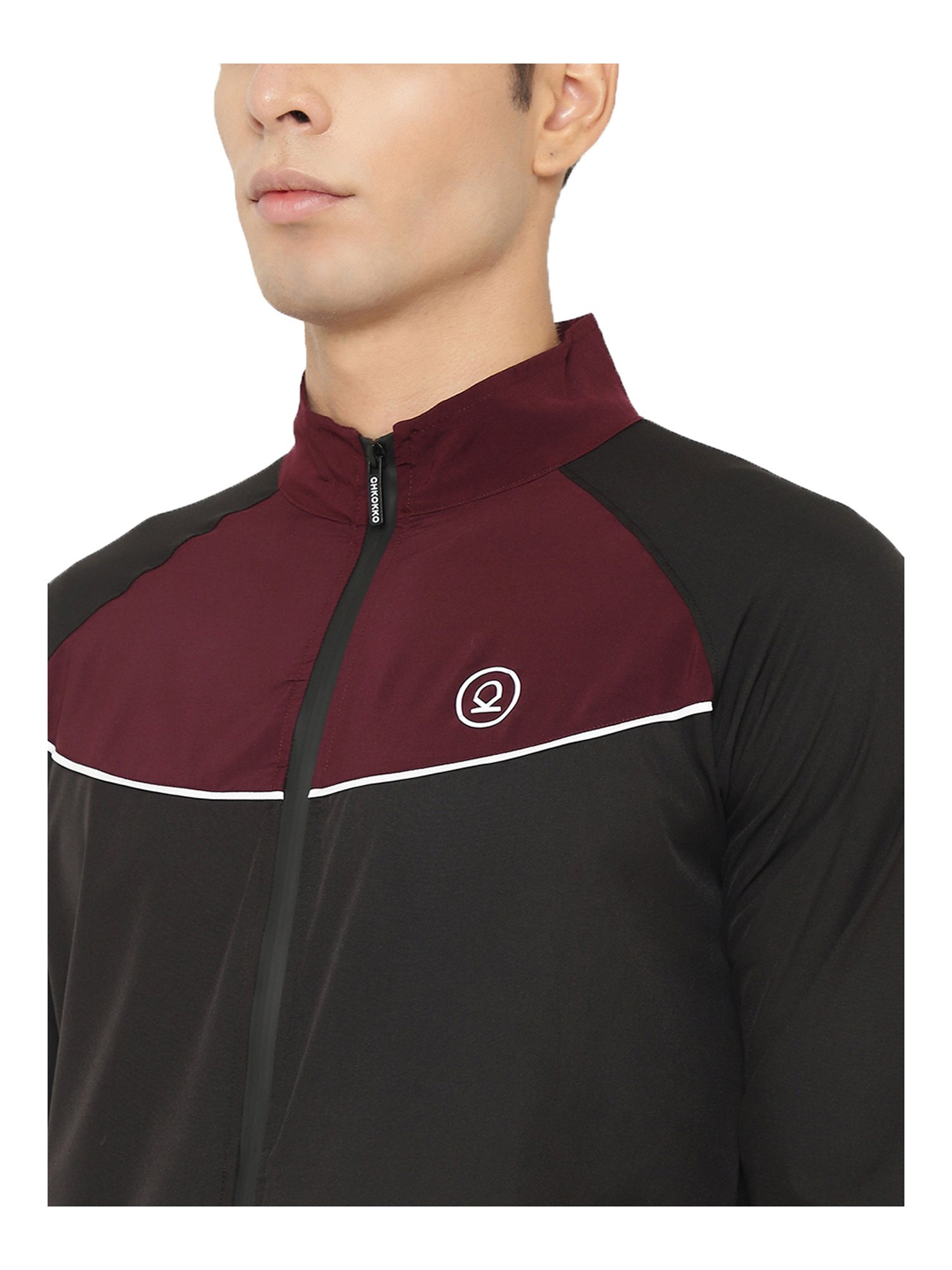 Chkokko Black Full Sleeves Jacket