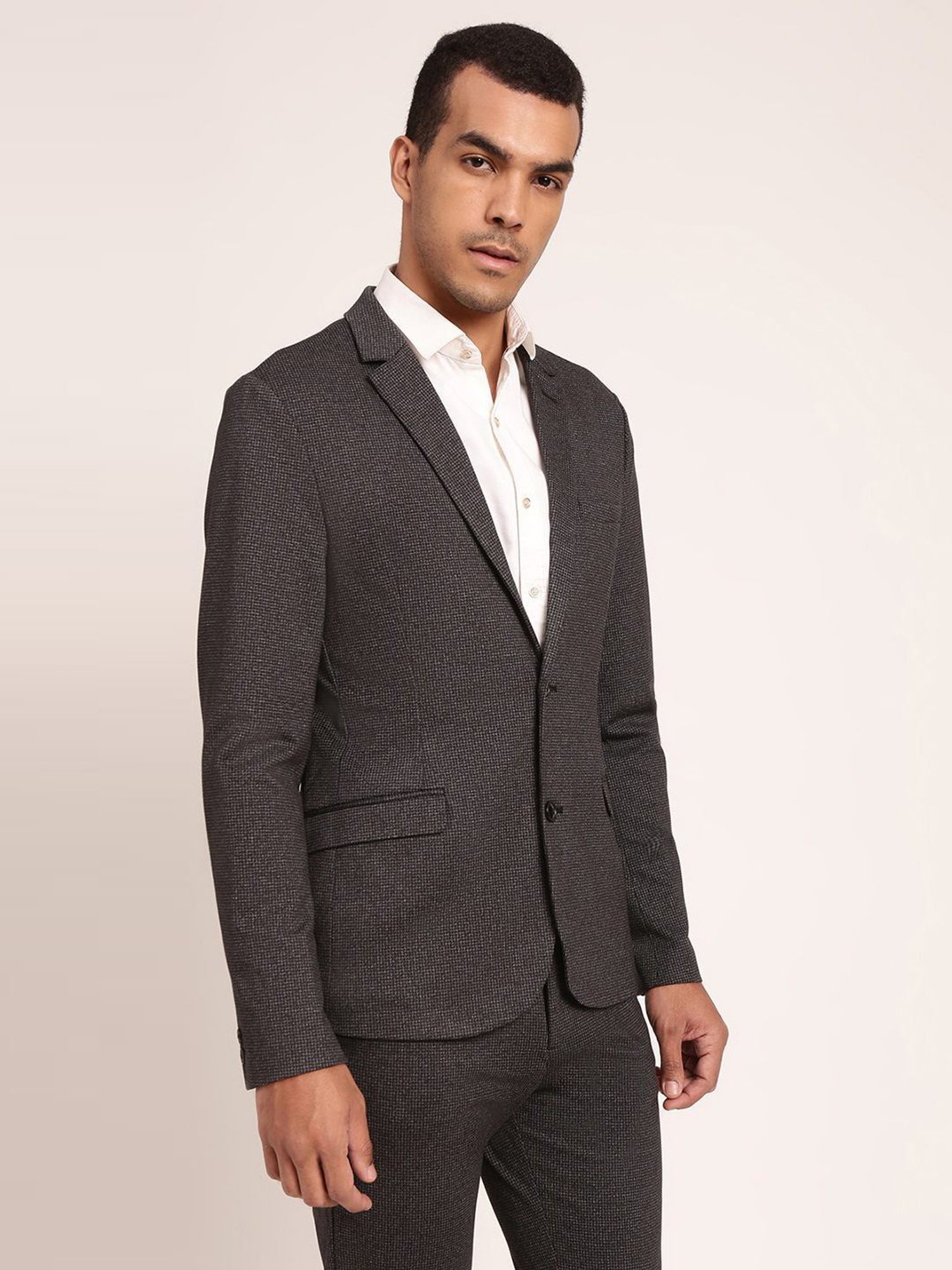 Lindbergh Black Slim Fit Blazer