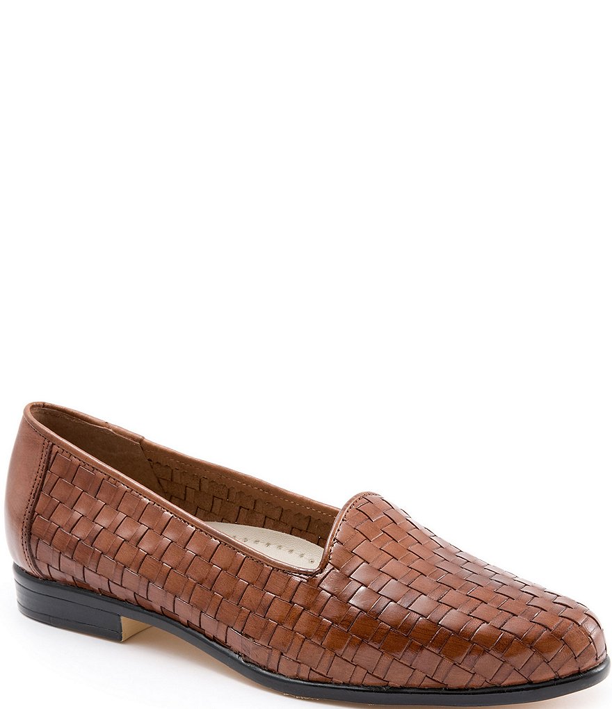 Trotters Liz Woven Leather Loafers