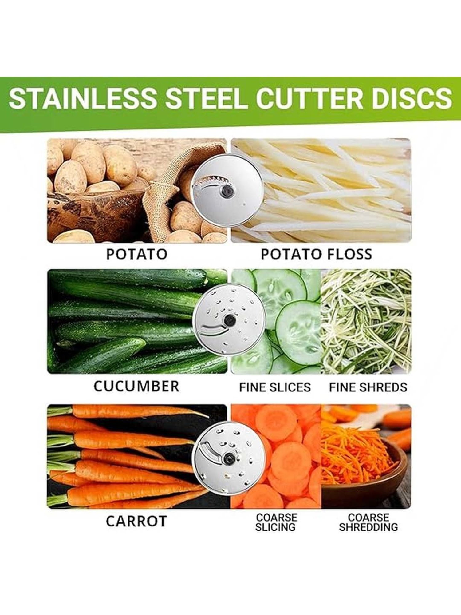 Inalsa 1000W Food Processor