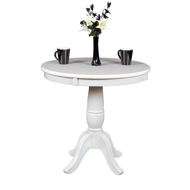 30" Prestige Round Dining Table White - Regency