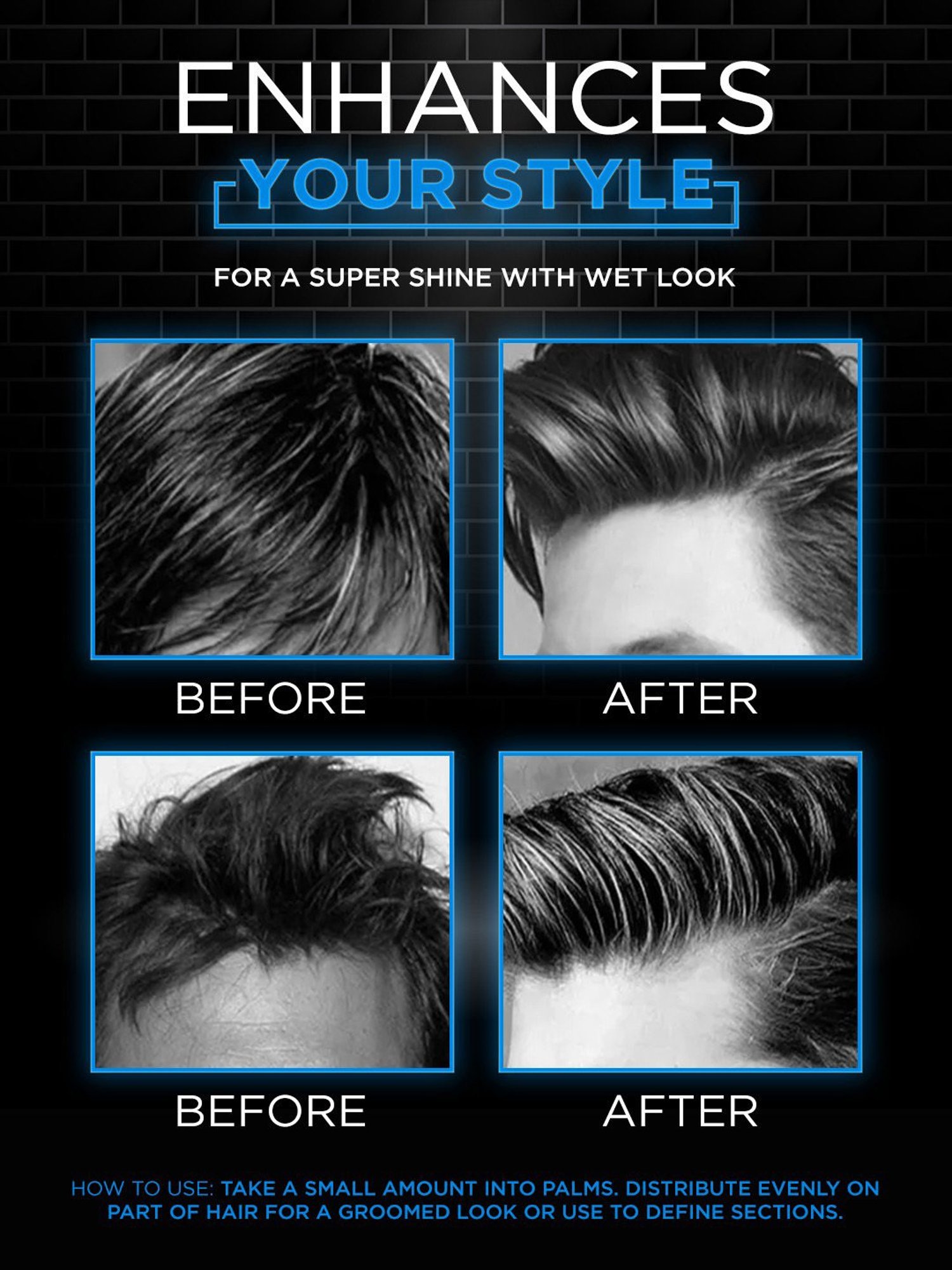 Mancode Wet Look Hair Wax - 100 gm