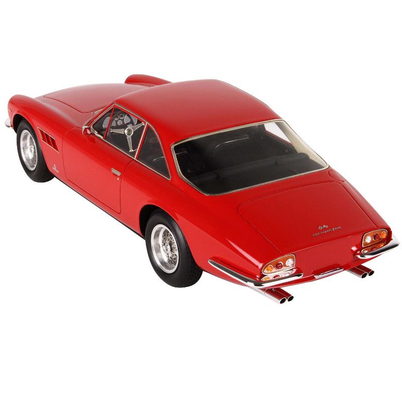 1965 Ferrari 500 Superfast Serie 2 Red with DISPLAY CASE Limited Edition to 159 pieces Worldwide 1/18 Model Car by BBR