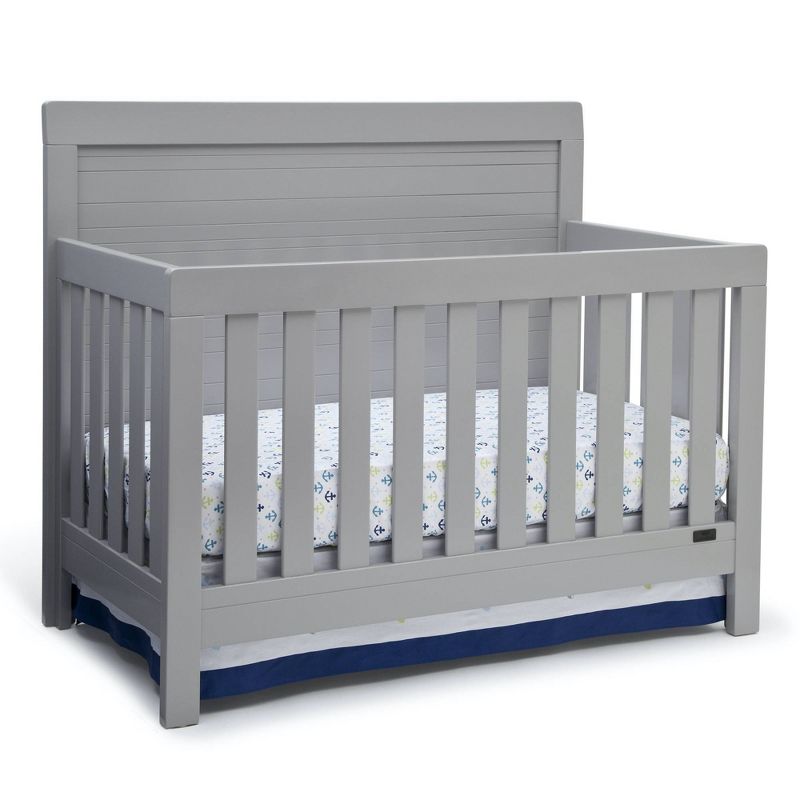 Simmons Kids' SlumberTime Rowen 4-in-1 Convertible Baby Crib - Gray