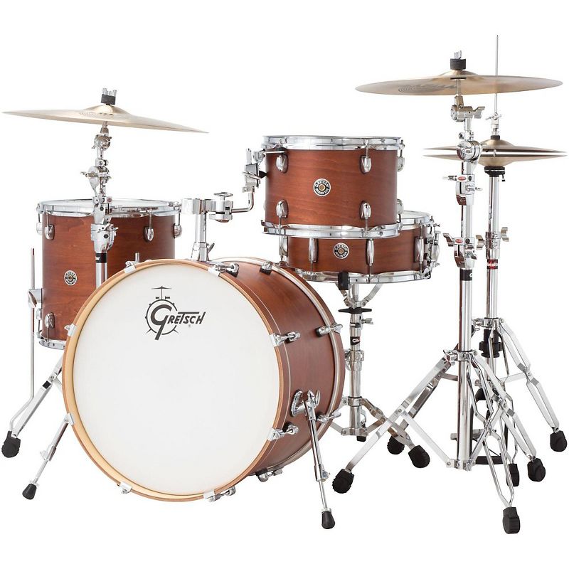 Pearl Export New Fusion 5-Piece Drum Set with Hardware Mirror Chrome