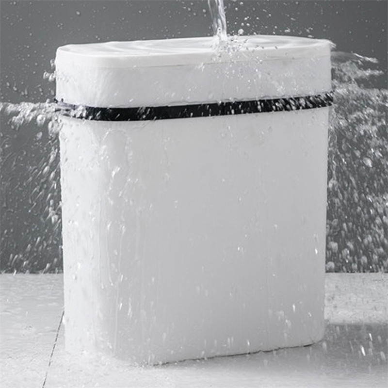 10L/12L Intelligent Sensor Trash Can Household Automatic Cover Electric Paper Waterproof Trash Bin-10L