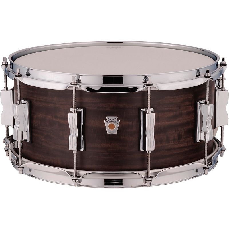 Ludwig Keystone X Snare Drum 14 x 6.5 in. Night Oak