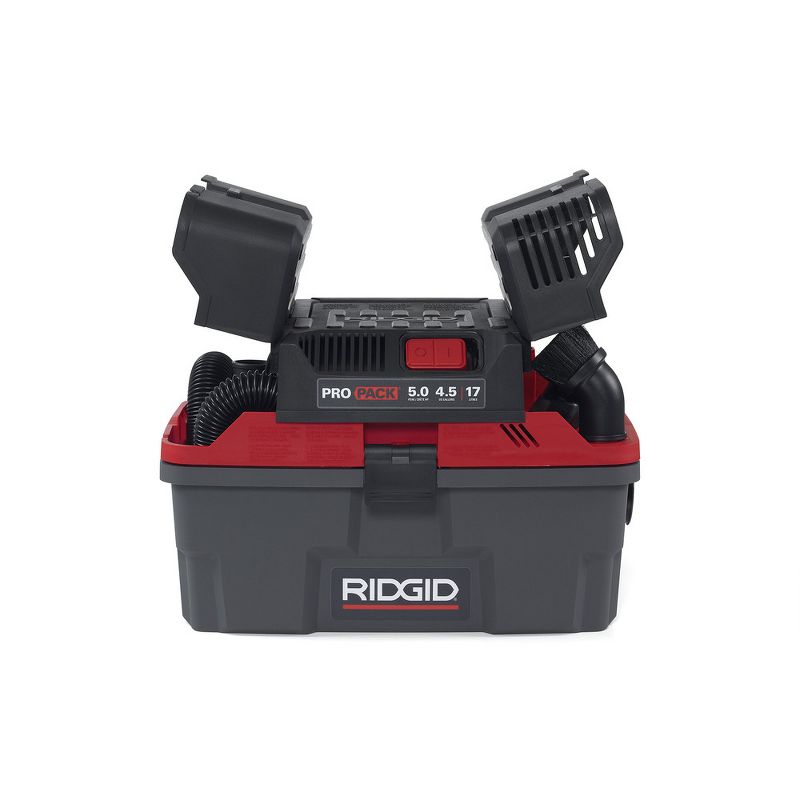 PORTER-CABLE PCX18301-4B 4 Gallon 4Hp Wet/Dry Vacuum, Stainless Steel (Certified Refurbished)