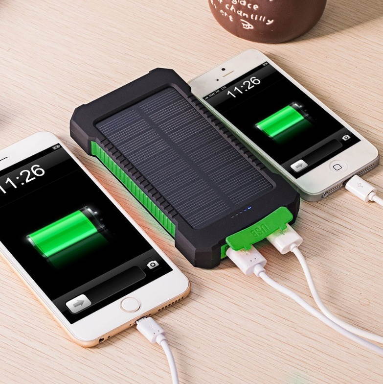 9000000mAh USB Portable Battery Charger Solar Power Bank Phone KG