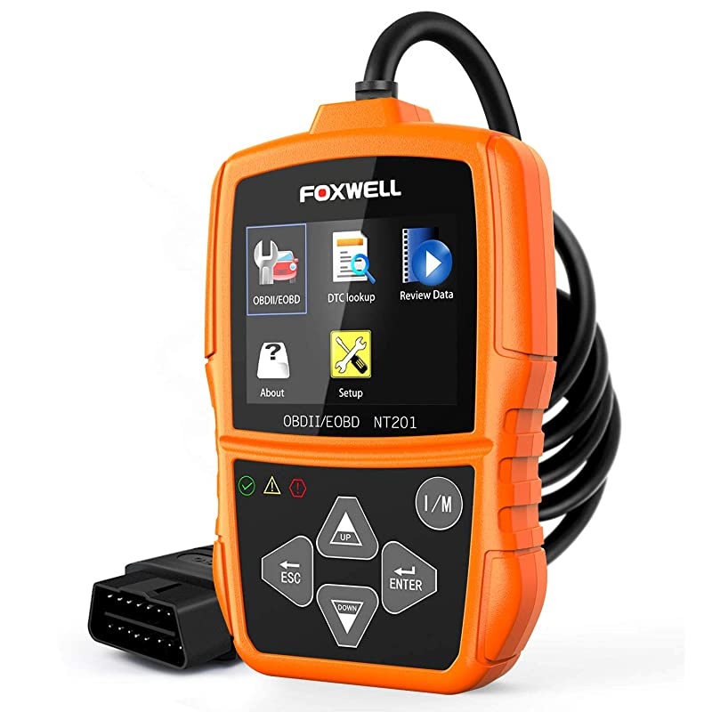 NT201 OBD2 Scanner Check Engine Light Car Code Reader OBD II Diagnostic Scan ToolNew Version