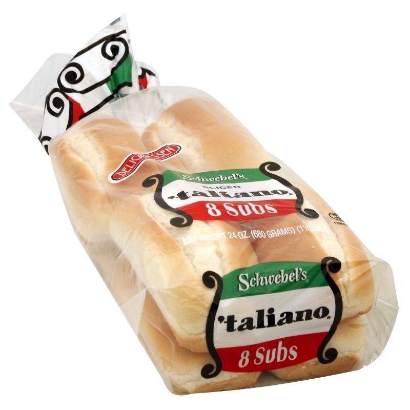 Schwebel's Taliano Subs - 8oz/8ct