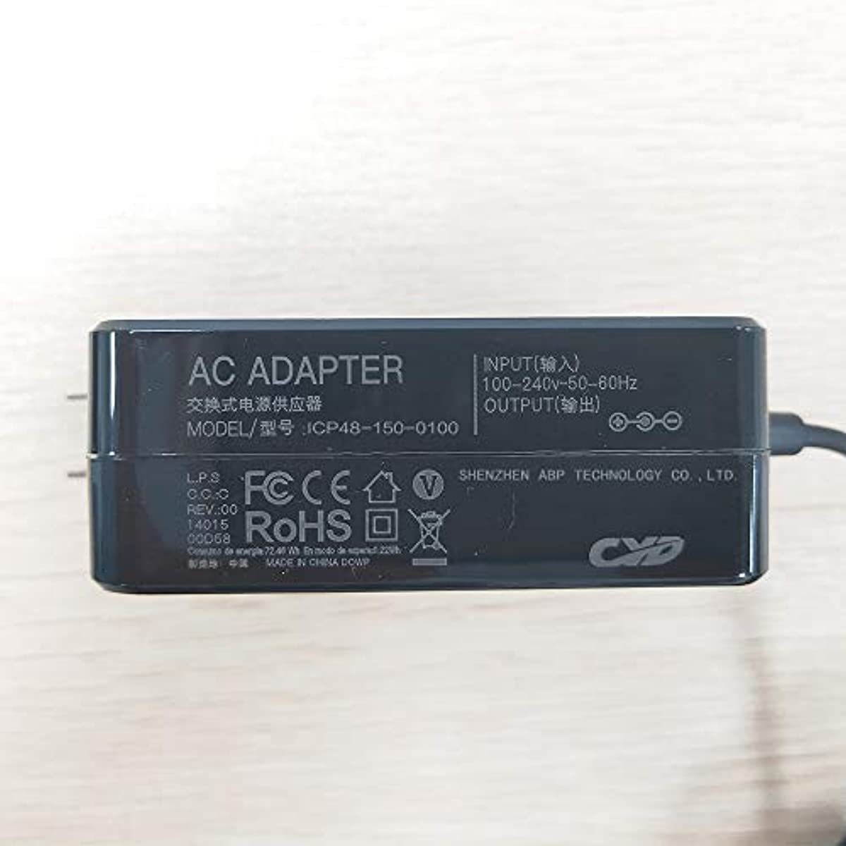 CYD 19.5V 3.34A 65W Replacement for Laptop-Charger Dell-Inspiron 0ytfjc 11-3000 13-5000 13-7000 17-5000 P20 P20T P20T002 15 3 3 3 5 5555 AC Adapter-Power-Supply Cord