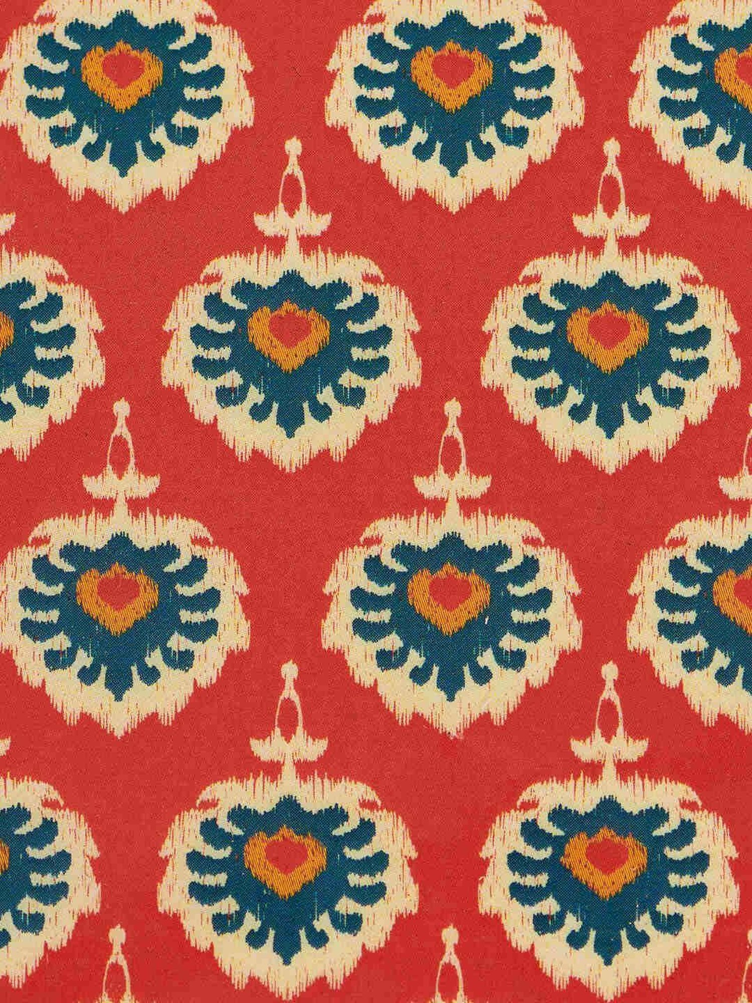 Chumbak Tribal Blossom Printed Multicolor Ceramic Coaster (6 Pieces)