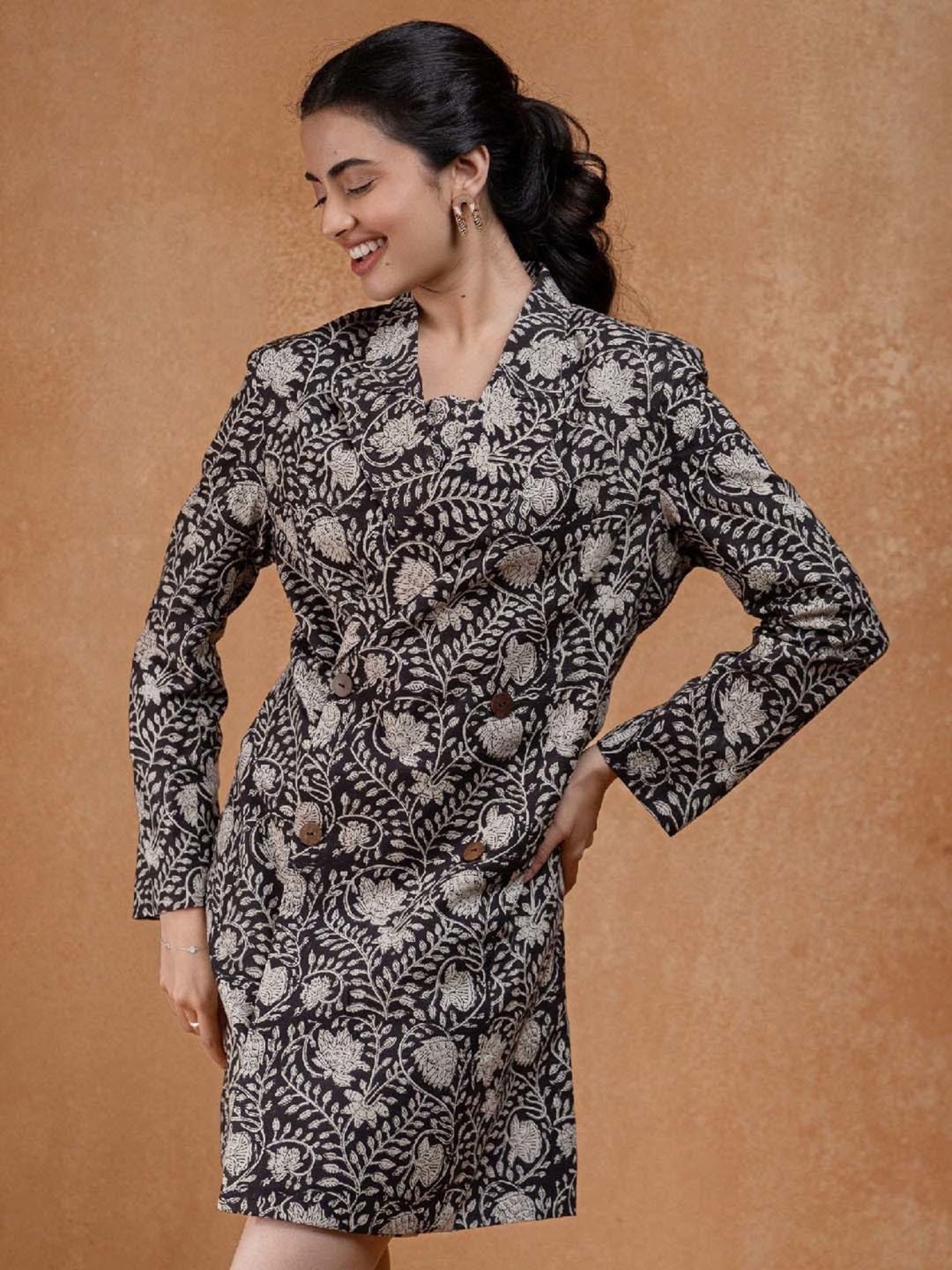 Saffron Threads Red Ethnic Dresses