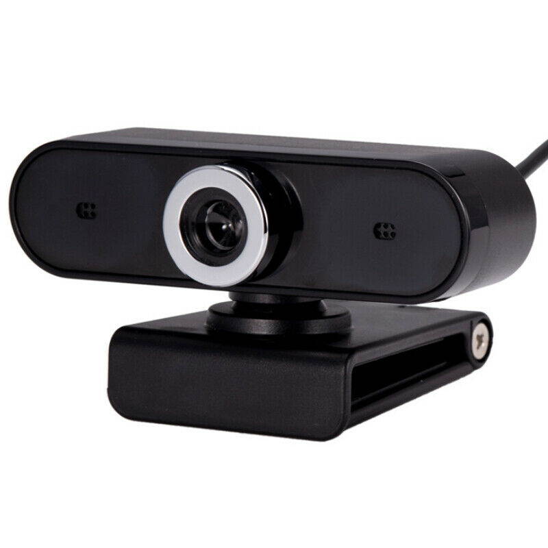 HD Webcam Desktop Laptop USB Web Camera Plug and Play Video Calling Mini Computer Camera Built-in Microphone with Flexible Rotatable Clip