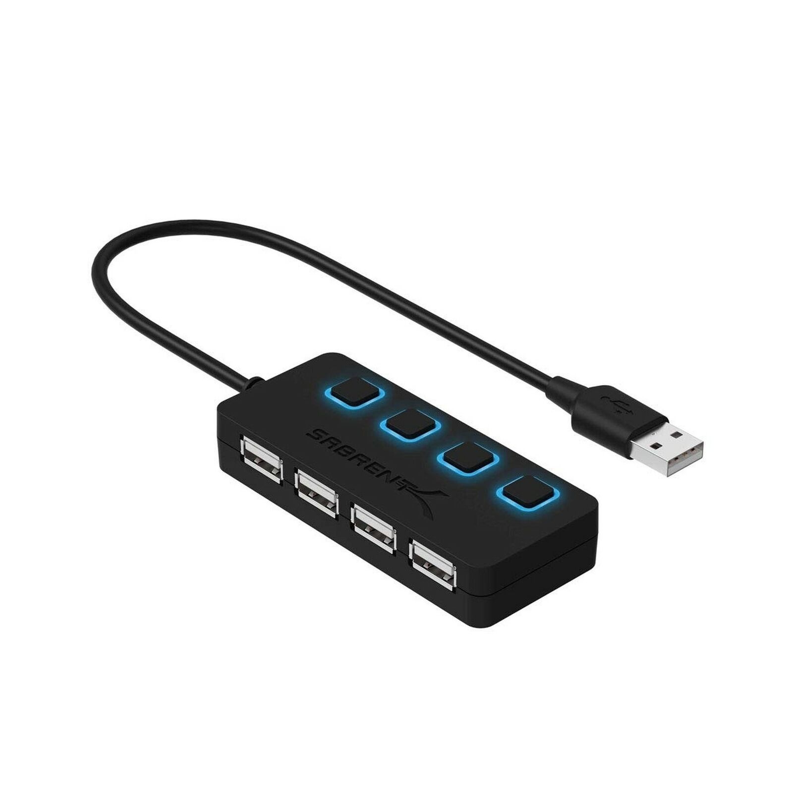 Samson Carbon 49 MIDI Controller Keyboard 49-Key + 4-Port USB 2.0 Hub with In...