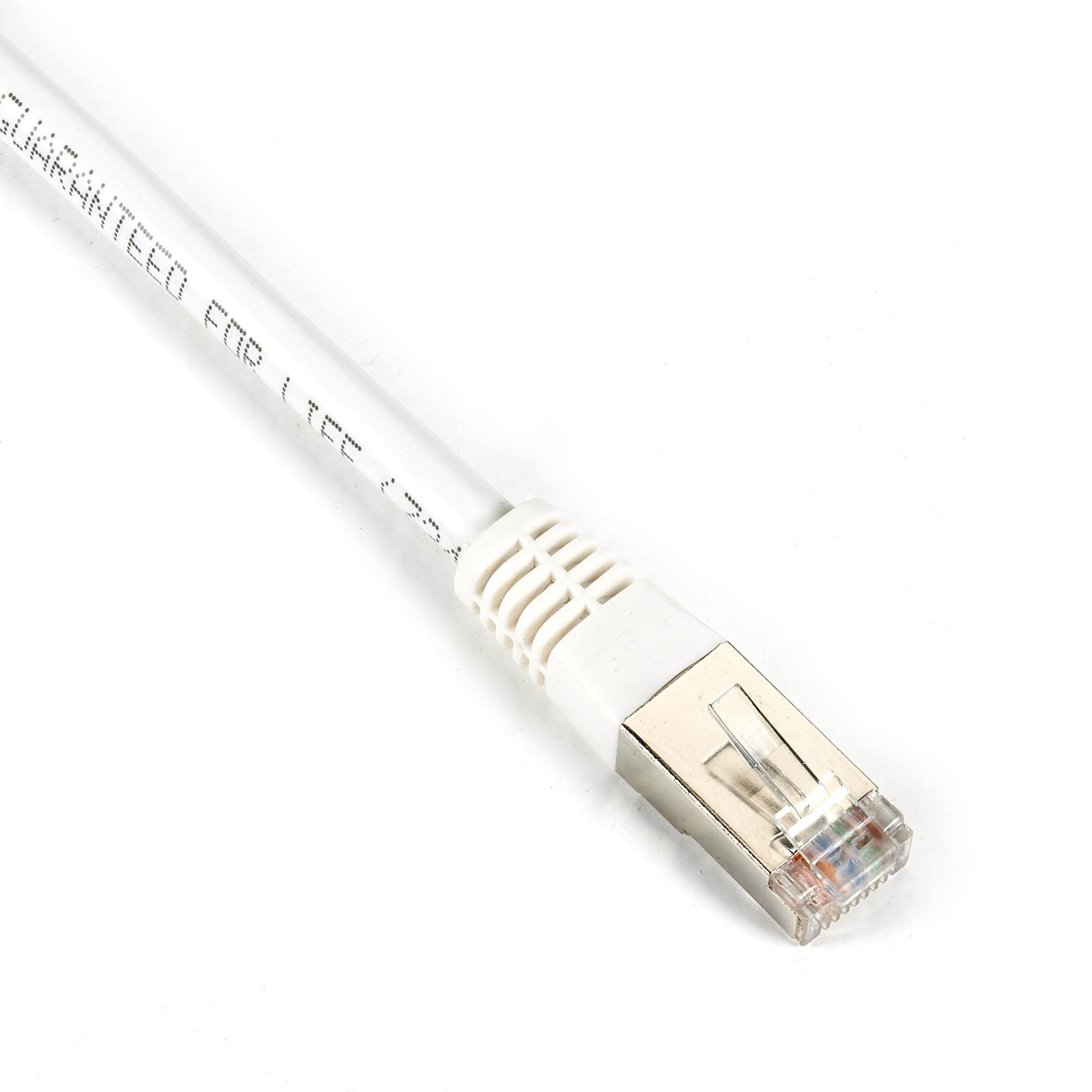 CAT6 400MHZ SLD FUTP PVC MLD WH 20FT