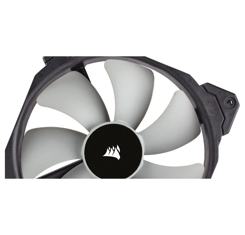 Corsair Air ML120 Cooling Fan - 120 mm - 75 CFM - 37 dB(A) Noise - Magnetic Levitation - 4-pin PWM