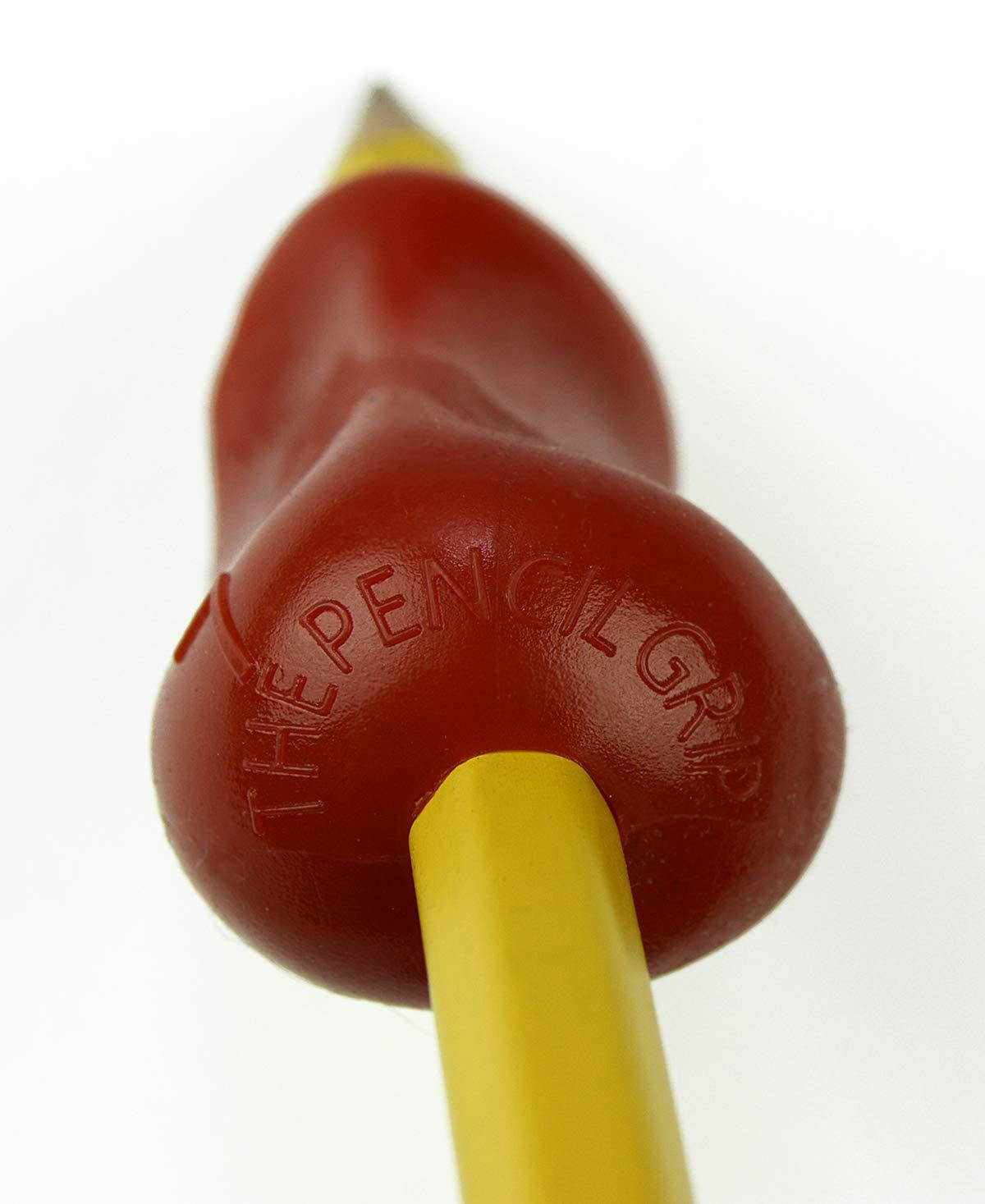 The Pencil Grip Original Universal Ergonomic Writing Aid for Righties and Lefties, 6 Count, Assorted Colors (TPG-11106)