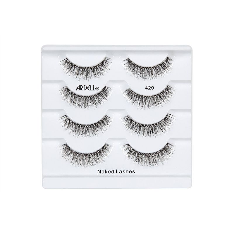 Ardell Naked 420 False Eyelashes - Black - 4pr